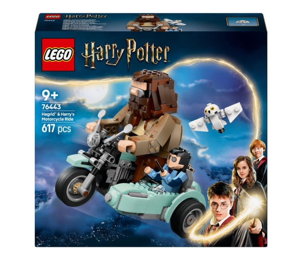 LEGO Harry Potter 76443 Przejażdżka motocyklowa Hagrida - 1284243 - zdjęcie